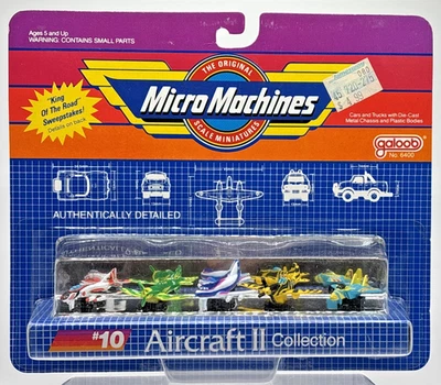 VTG 1988 Galoob Micro Machines #10 Aircraft II Collection NEW #6400 - Image 1 of 3