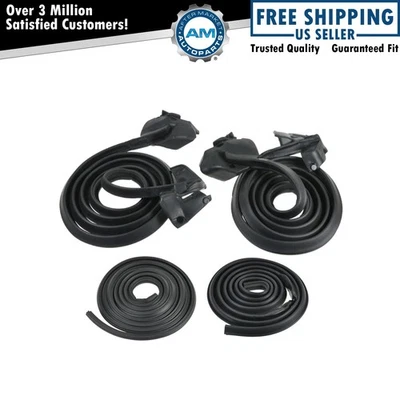 Комплект уплотнений для дверных рейлингов и багажников для Buick Chevy Oldsmobile Pontiac - Изображение 1 из 4