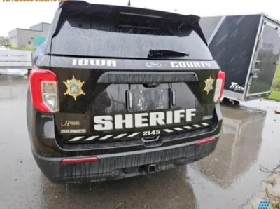 (LOCAL PICKUP ONLY) Windshield Glass With Police Package Fits 20-24 EXPLORER 418 Foto 1 de 4