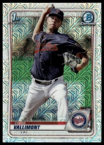 2020 Bowman #BCP-78 Chris Vallimont Chrome Prospects Mojo Refractor Twins - Picture 1 of 2