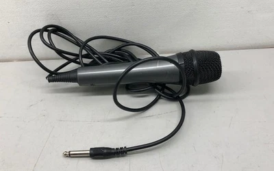 Generic Dynamic Vocal Microphone Hardwired Cable 1/4" TS Plug for PA Karaoke - Image 1 of 3