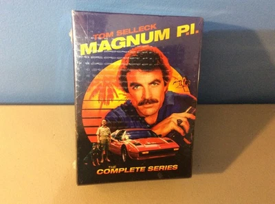 New Sealed Magnum PI The Complete Series DVD Seasons 1 - 8 Box Set Tom Selleck - Image 1 of 4