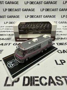 MK Miniatures GMC Motorhome Silver/ Purple 1:64 Resin Model APAxpo Exclusive - Picture 1 of 4