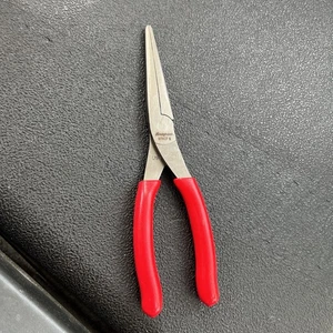 SNAP ON TOOLS USA 97ACF  9"-inch Needle Nose Pliers RED Soft Grip NEW🔥 - Bild 1 von 3