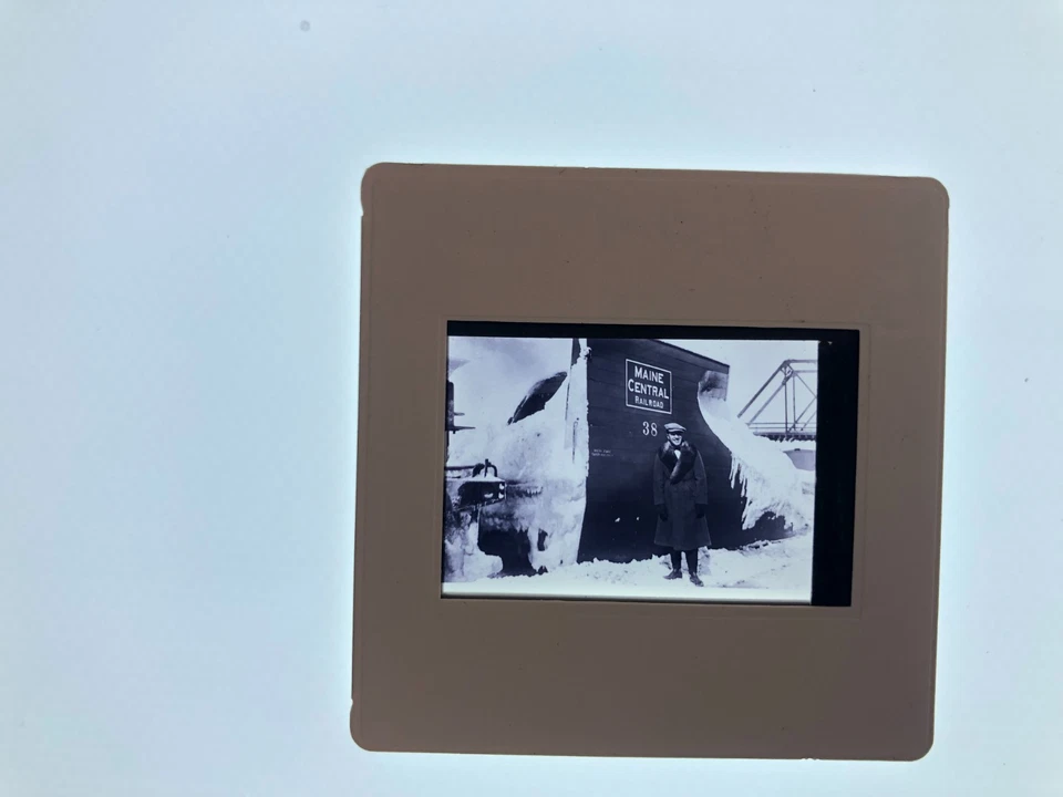 Carro arado vintage filme corrediça Maine Central Railroad 38 - Imagem 1 de 1