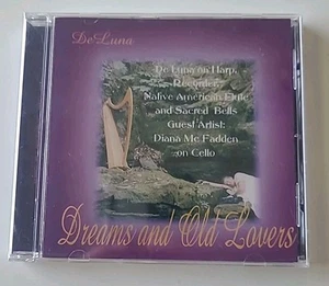 De Luna Dreams & Old Lovers CD St. Augustine FL New Age Healing Relaxation Harp - Picture 1 of 2