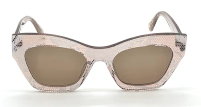Lele Sadoughi Sunglasses Lido Ivory Lace Oversized Cat Eye Frames NWT - Image 1 of 4