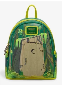 MINI MOCHILA LOUNGEFLY DREAMWORKS SHREK OUTHOUSE~ CON ETIQUETAS~ TOTALMENTE NUEVA - Imagen 1 de 5