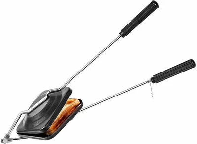 ® Sandwich Maker | Sandwich Press Grill for Gas/Stove | Non Stick Hand Toaster P - Image 1 of 4