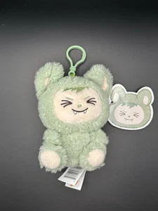 🔥LaBabies Fall Sherpa Collection Plush Monster Clip Green BNWT🔥 - Picture 1 of 2