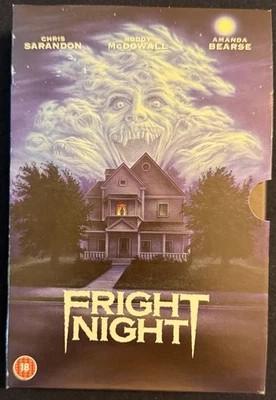 Fright Night (1985) Retro VHS Collector’s Edition Eureka Classics Blu-ray/DVD OO - Image 1 of 4