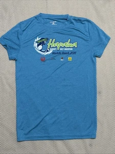 T-shirt Honolu Half Marathon Hapalua 2016 Teal donna S nuova senza etichette Dri-Tech - Foto 1 di 12