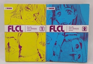 FLCL Light Novel Set Band 1 & 2 Englische Ausgabe Tokyopop Yoji Enokido Gainax - Bild 1 von 19