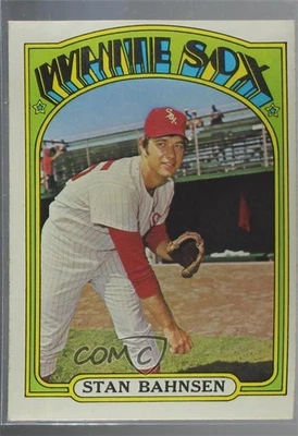 1972 Topps High # Blank Back Stan Bahnsen #662 - Image 1 of 2