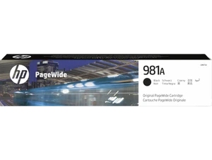 HP 981A Black Original PageWide Cartridge, ~6,000 pages, J3M71A - Picture 1 of 8