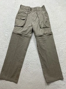 Pantalones Banana Republic Para Hombre 34 (32) X 30 Carga Convertible Cremallera Safari - Imagen 1 de 10