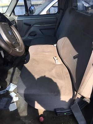 ASIENTO DE BANCO PARA CAMIONETA FORD 92-96 F150 92-98 F250 F350 gris tela manual respaldo bajo Foto 1 de 4