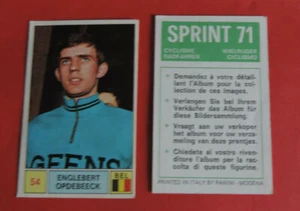 N 54 ENGLEBERT OPDEBEECK PANINI SPRINT 71 CYCLISME RADFAHREN WIELRIJDER CICLISMO - Picture 1 of 1