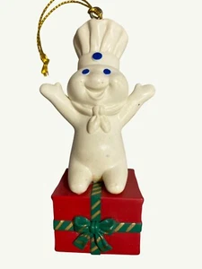 Pillsbury Doughboy Christmas Ornament 2000 TPC Collectible Figurine - Picture 1 of 14