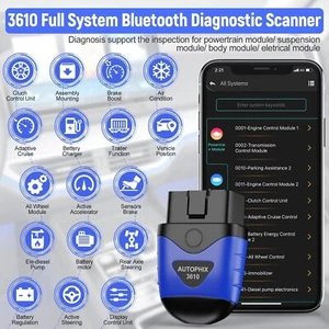 AUTOPHIX 3610 Bluetooth Diagnostic Scan Tool OBD2 Scanner Code Reader EPB Reset - Picture 1 of 9