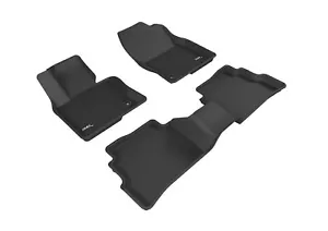 3D MATS L1MZ05801509 Custom Fit Kagu Floor Mat (Black) Compatible with Mazda - Picture 1 of 1