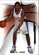 2008-09 SP Authentic Basketball #18 Marcus Camby Los Angeles Clippers