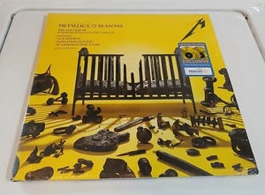 Metallica- 72 Seasons- 2 LP 2023 Limited Yellow & Black Swirl Vinyl Sealed - Picture 1 of 2