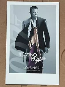 POSTKARTE - JAMES BOND 007 - ADVANCE CHARACTER POSTER "CASINO ROYALE", 2006 - Bild 1 von 2