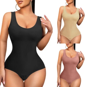 Women Trainer Tummy Control Firm Full Body Shaper Bodysuit Slimming Shaping wear - Picture 1 of 31