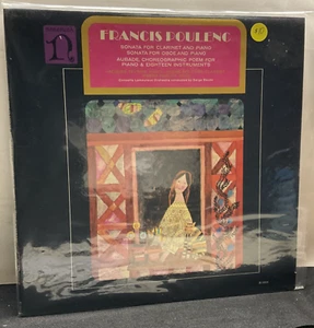 A33 Francis Poulenc: Sonata For Clarinet And Piano, 1964 Nonesuch Records H-1033 - Picture 1 of 5