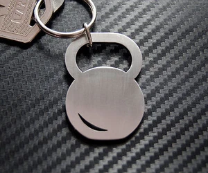 Kugelhantel Snatch Swing Hantel Crossfit Gewicht Sport Schlüsselring Stahl - Picture 1 of 1