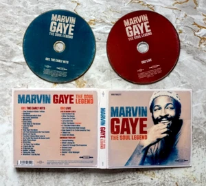 MARVIN GAYE - The Soul Legend ( Best of & Live )  CD - Imagen 1 de 2