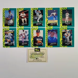 Juego completo Nolan Ryan 1992 clásico (10 cartas) SP/50000 con certificado de autenticidad - Imagen 1 de 4