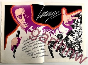 LENNY BRUCE CENTERFOLD 1975 MEDIASCENE #12 MORT DRUCKER * JAMES BOND * GODFATHER - Picture 1 of 6