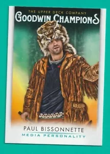 2021 Goodwin Champions PAUL BISSONNETTE " BIZ NASTY " BASE #39 - Picture 1 of 1