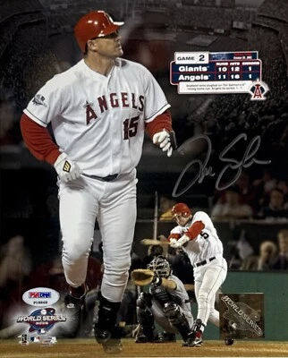 Tim Salmon Signed 8x10 Angels Photo PSA P18868 - Image 1 of 2