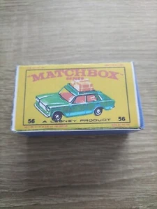 Matchbox Regular Wheels No56 Fiat 1500 (sm56) - Replica / Copy Box only - Picture 1 of 3