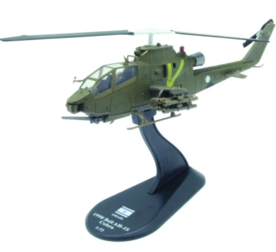 Bell AH-1S Cobra Military Attack - 1998 Israeli Helicopter Diecast Amercom 1:72 - Image 1 of 4