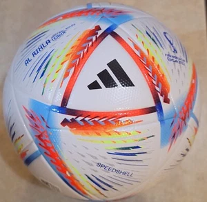 Adidas Worldcup 2022 al Rihla soccer ball Size 5 Fifa Approved - Picture 1 of 7