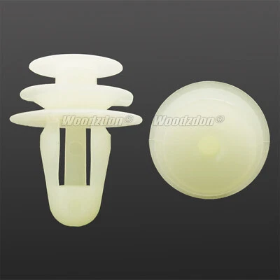 QTY.100 Front Door Trim Panel Clip Nylon Retainer For Toyota Tacoma 67771-04040 Foto 1 de 3