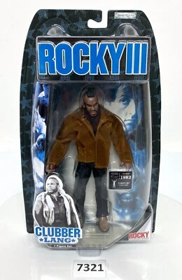 Rocky III Película Clubber Lang Street Gear Jakks Pacific EXCELENTE ESTADO Foto 1 de 4