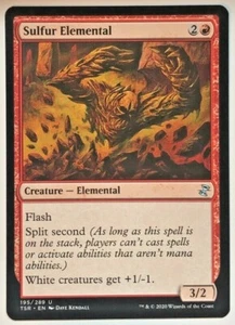 Magic The Gathering Sulfur Elemental Time Spiral Remasterizado 195/289 Regular Poco Común - Imagen 1 de 1