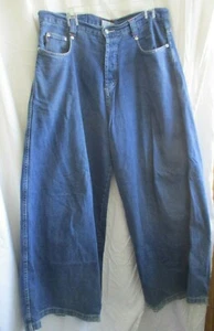 Kikwear made in America 91 Vintage Denim jeans RAVER skater wide leg 90s 34 - Picture 1 of 12
