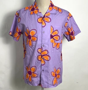 Obey Herren SS Organic Woven Button Down Hemd Wyatt Digital Lavender Gr. M NEU - Bild 1 von 2