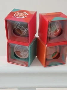 BODY SHOP LIP BUTTER BOX, SHEA, MANGO, STRAWBERRY, COCONUT, EACH 10ML, SEALED - Picture 1 of 5
