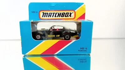 Matchbox 16 Pontiac trans am In Box - Immagine 1 di 4