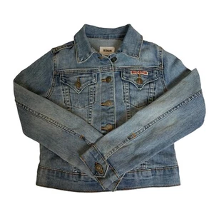 HUDSON Girls Denim Jean Jacket Small - Picture 1 of 11