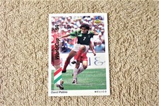 1993 UPPER DECK WORLD CUP USA 94 (DAVID PATINO, MEXICO) Soccer Card no number