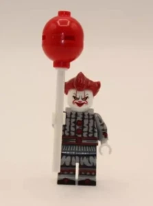 Pennywise der tanzende Clown IT LEGO Minifigur mit Ballon Custom - Bild 1 von 3