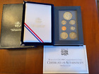 1994 Us Mint World Cup Prestige Proof Set 7 coins in box with Coa